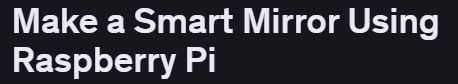 Udemy / Ашраф Саид Аль-Мадун - Создайте умное зеркало с помощью Raspberry Pi