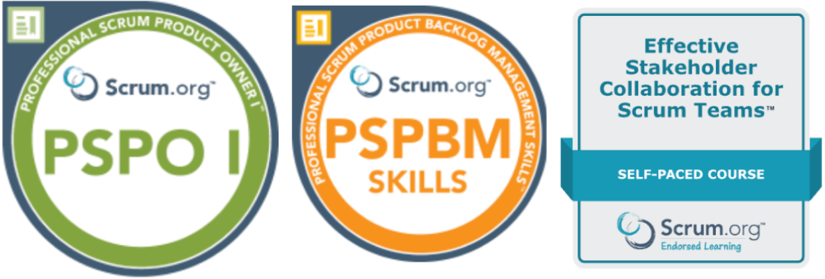 Scrum.org - Пакет тренингов для международной сертификации для Product Owner Владельца продукта + вопросы с экзамена