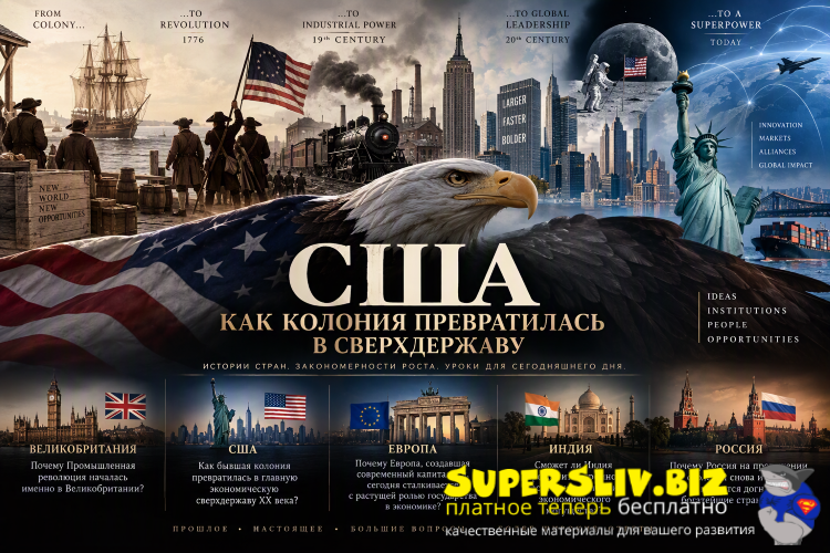Павел Усанов / Архэ - США. Как колония превратилась в сверхдержаву