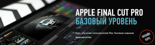 Profileschool / Дмитрий Ларионов - Apple Final Cut Pro 2026. Базовый уровень