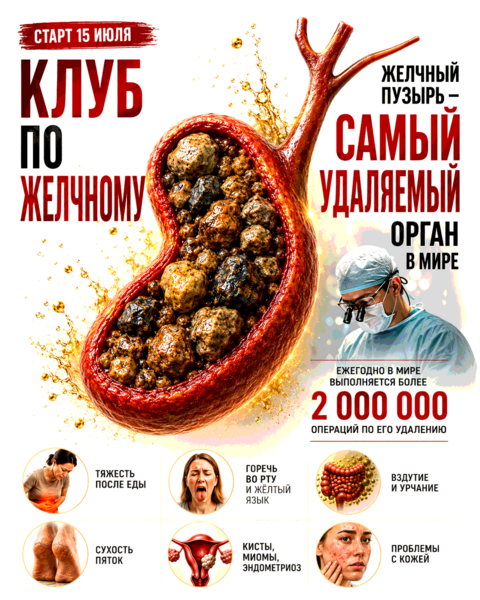 Наталья Каракоч - Клуб по желчному