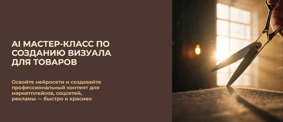 AI Мастер / Мария Игишева - класс по созданию визуала для товаров